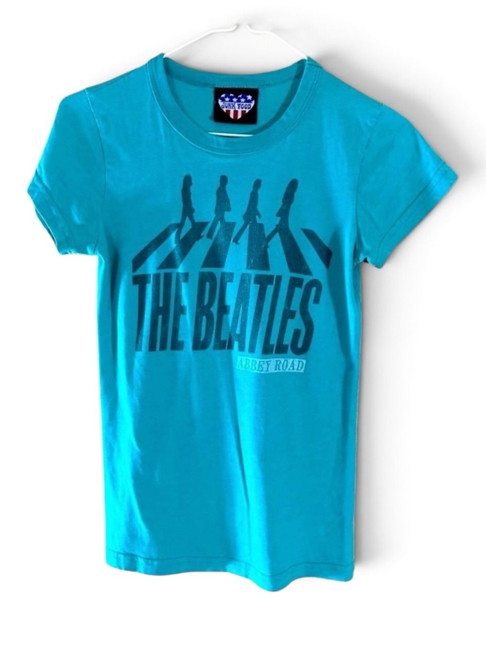 The Beatles Abby Road Green Crew Tee Top